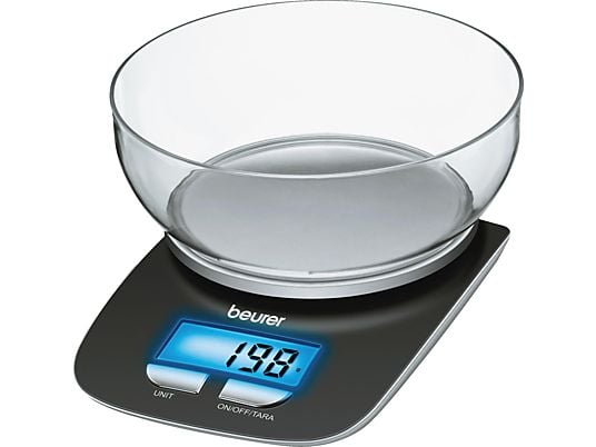 BEURER KS 25 - Balance de cuisine (Noir)