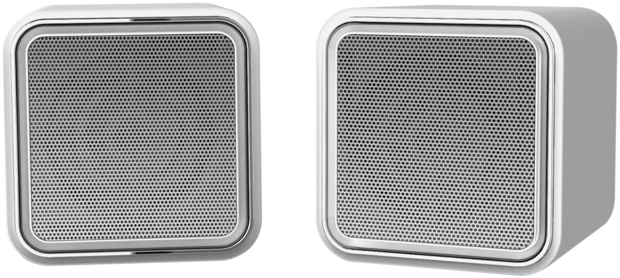 Altavoces para portátil - iLuv, compatible con PC y MAC, en color plata