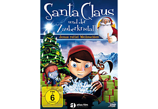 Santa Claus und der Zauberkristall - Jonas rettet Weihnachten [DVD]