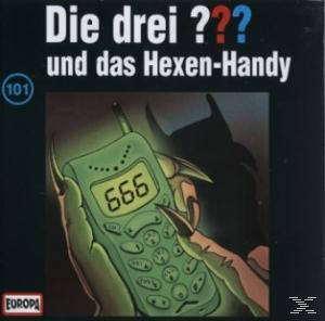 Die drei ??? Buchcover. Hand mit Krallen hält Telefon mit 666 drauf.