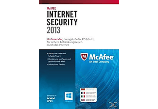McAfee Internet Security 2013 - 3 Lizenzen - [PC]