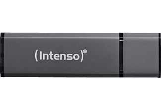 INTENSO Intenso Alu Line - Chiavette USB - 8 GB - antracite - Chiavetta USB  (8 GB, Antracite)