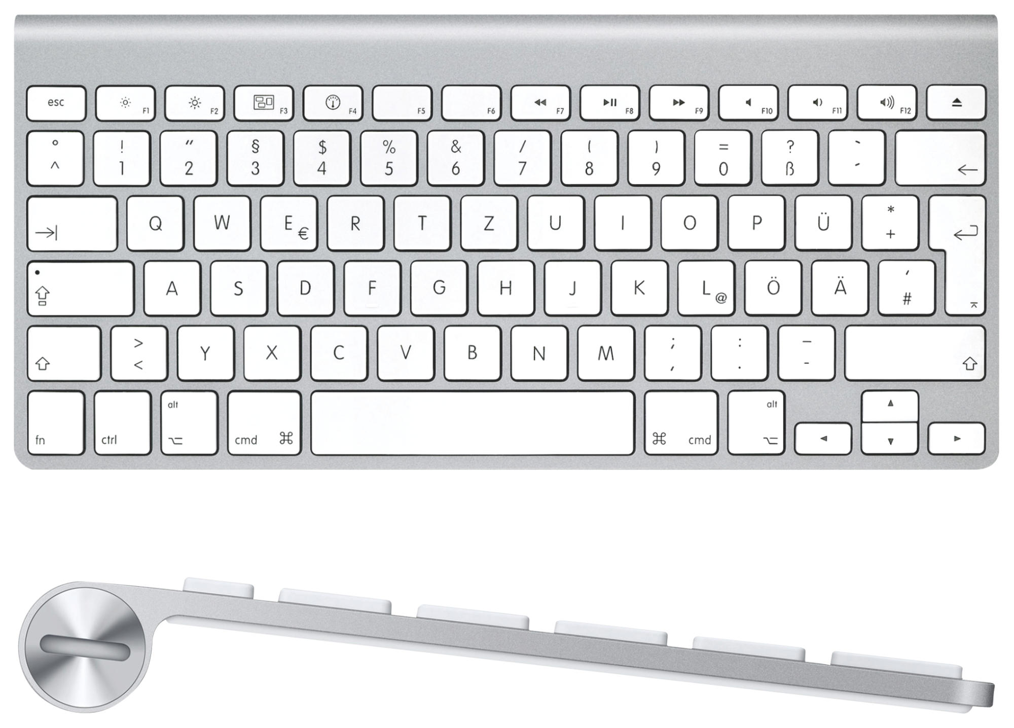 Teclado inalámbrico - Apple Wireless Keyboard, con Bluetooth