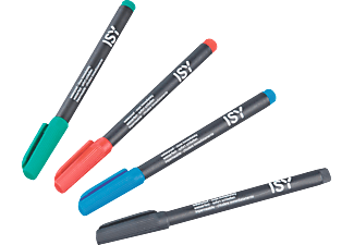 ISY IMA-1000 MARKER FOR CD/DVD/BD - Marker (Schwarz/Rot/Blau/Grün)