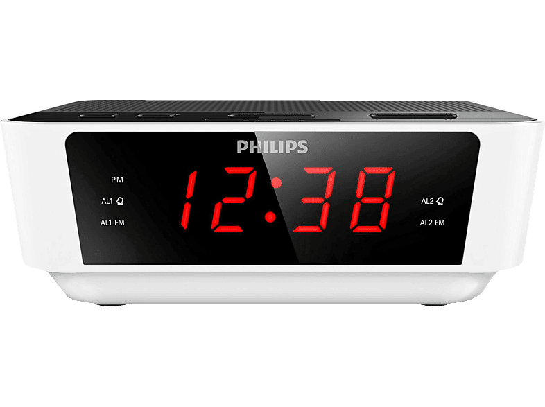 Radio despertador c/ sintonizador digital, pantalla led Philips