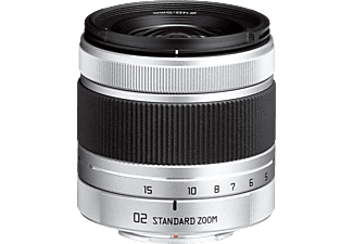 PENTAX Q Lens F 2,8-4,5/5-15mm (28-83mm) 5 mm - 15 mm f/2.8-5.5 für Pentax Q-Mount, Silber)