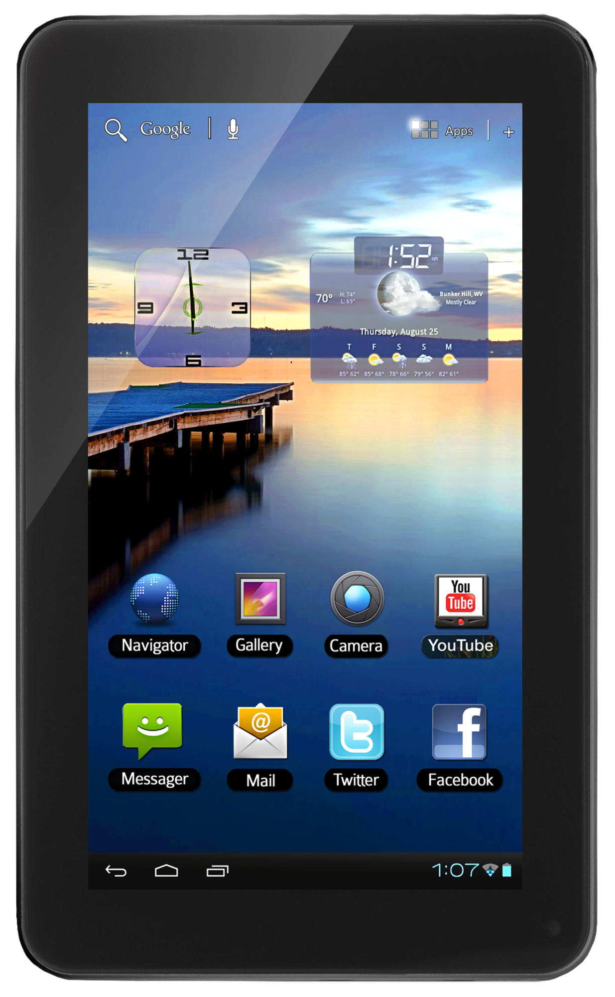 Tablet - Woxter PC50 Bl 4 GB, WiFi, Android