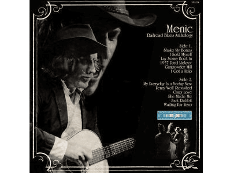 Menic - Menic - Railroad Blues Anthology (LP+CD) [LP + Bonus-CD ...