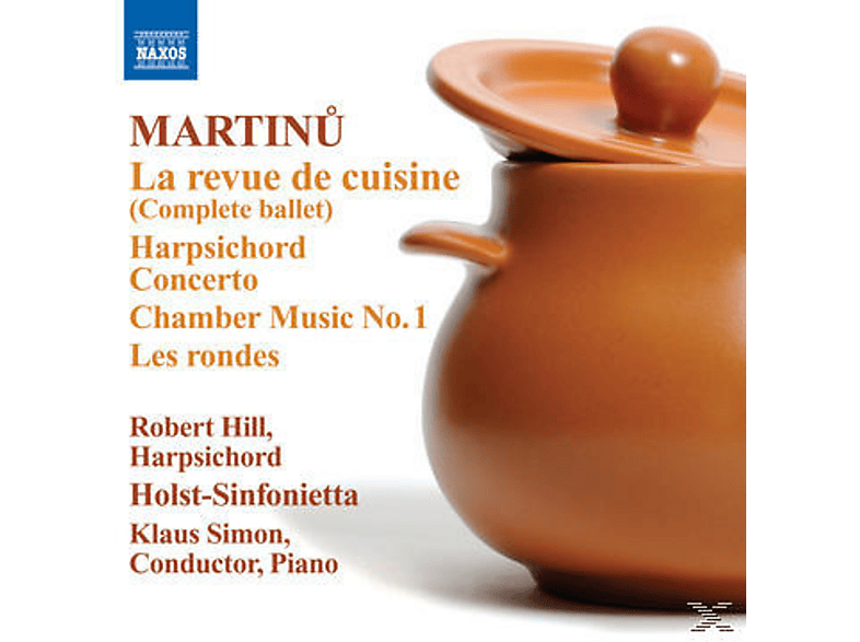 Thumbnail - Holst-sinfonietta - La revue de cuisine & Cembalokonzert Chamber Music No. 1 Les Rondes (CD)