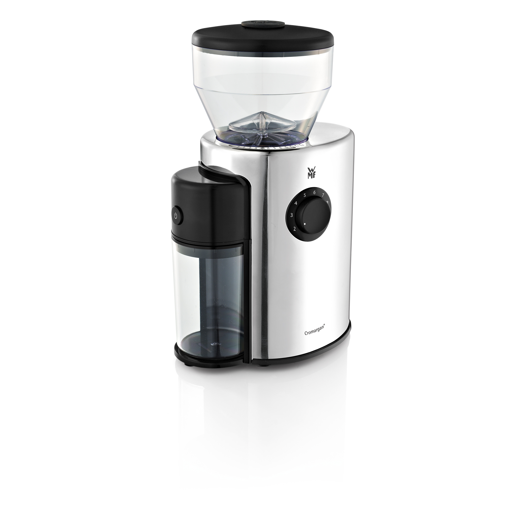 WMF 04.1702.0021 Skyline  Kaffeemühle Cromargan® 150 Watt, Stahl-Kegelmahlwerk