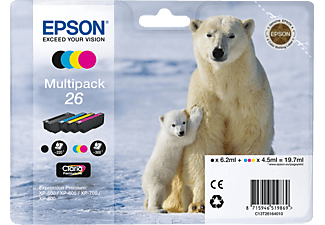 EPSON T261640 MULTIPACK CMYBKPBK - Cartouche d'encre (Multicouleur)
