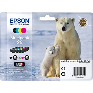 EPSON EPSON T26 MULTIPACK - Tintenpatrone (Mehrfarbig)