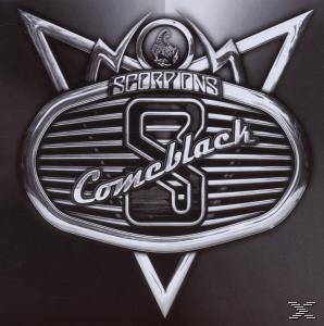 Albumcover für das Album 'Comeblack' der Scorpions. Enthält das Logo-Design der Band.