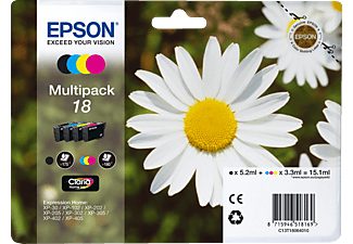 EPSON T180640 MULTIPACK CMYBK - Tintenpatrone (Mehrfarbig)