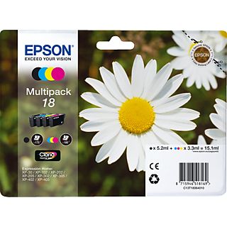 EPSON T180640 MULTIPACK CMYBK - Tintenpatrone (Mehrfarbig)