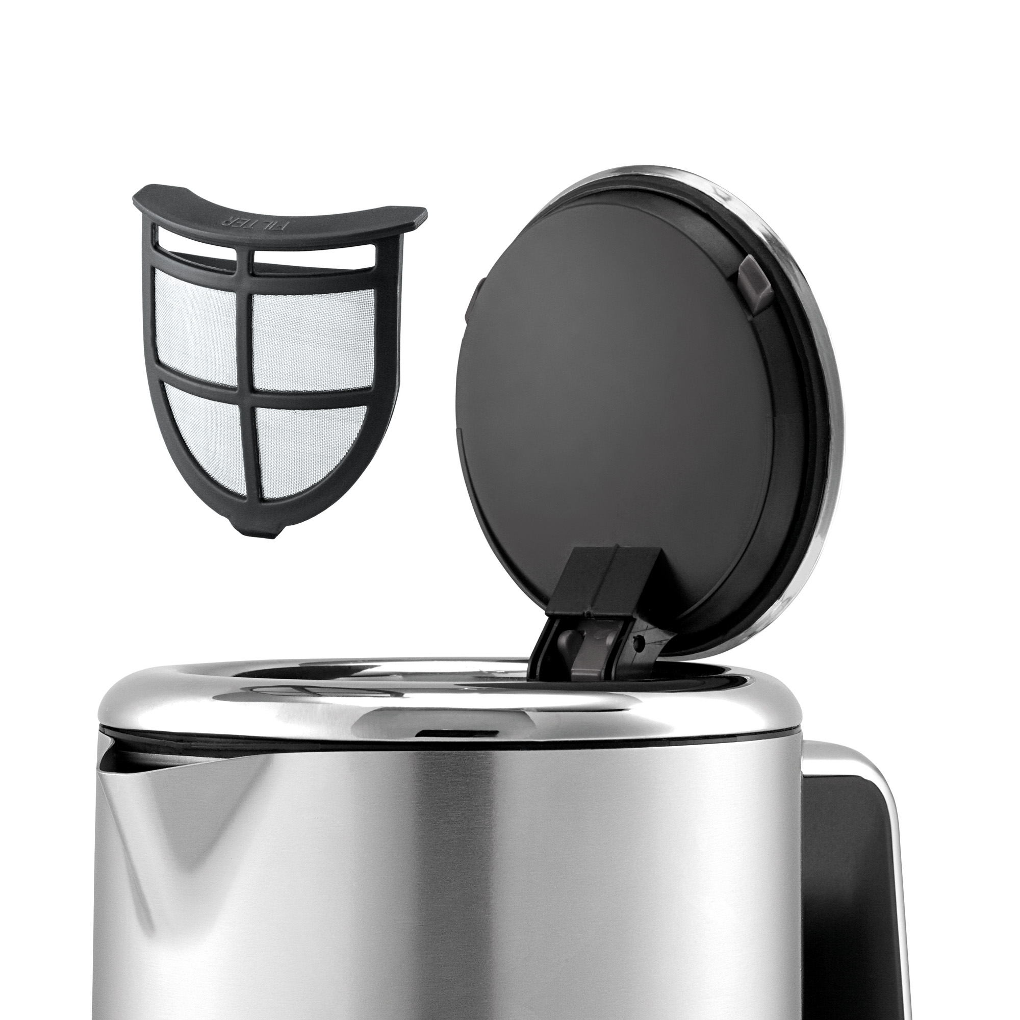WMF 04.1306.0011 Lineo Wasserkocher, Edelstahl