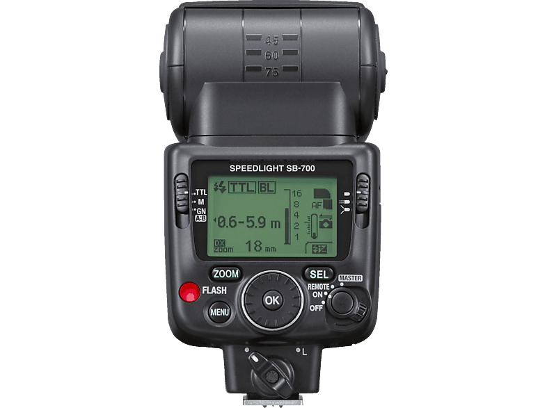 Nikon Blitzgerät SB 700, Schwarz — Foto 3 von 4