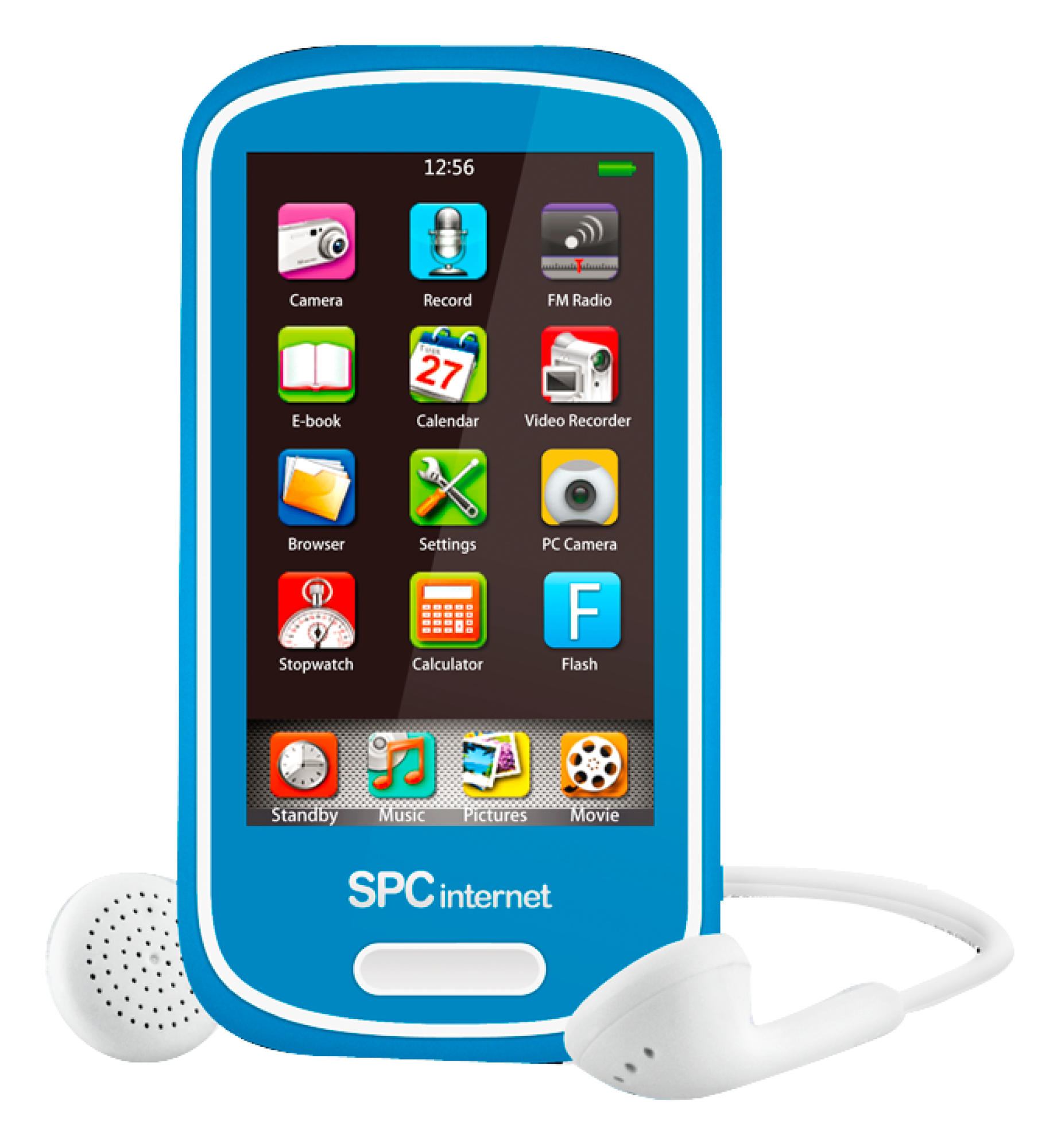 MP5 - SPC 5074 Azul, 4GB