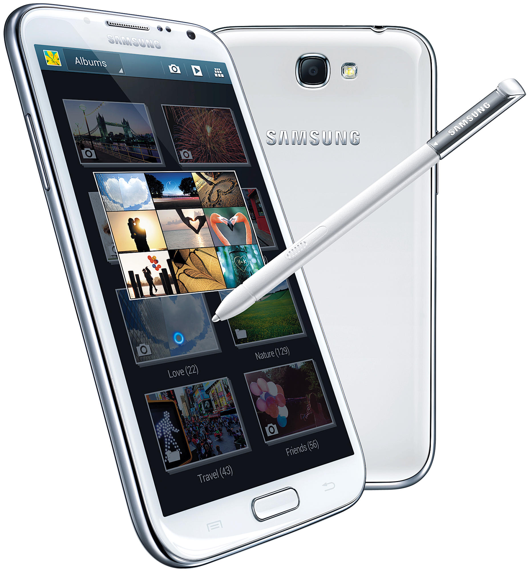 SAMSUNG Galaxy Note II GT-N 7100 16 GB Titan