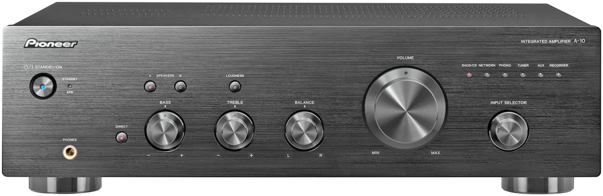 Amplificador - Pioneer A-10-K, Negra