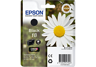 EPSON EPSON 18, nero - Cartuccia ad inchiostro (Nero)