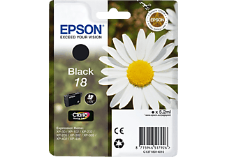 EPSON T180140 - Tintenpatrone (Schwarz)