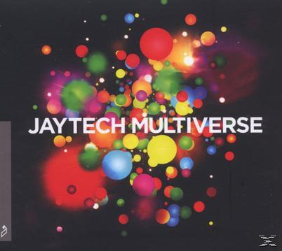 Albumcover mit bunten Kreisen und dem Text 'Jaytech Multiverse'.