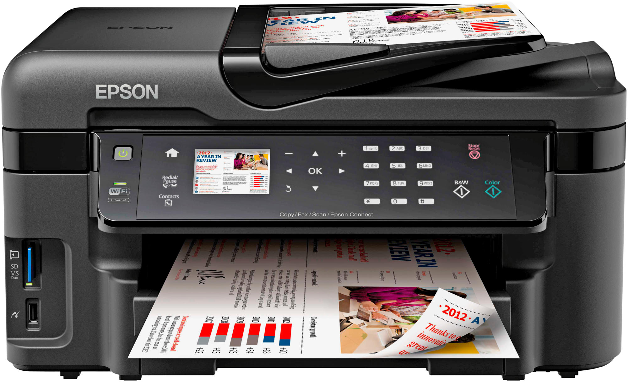 Impresora Multifunción - Epson WorkForce WF-3520DWF