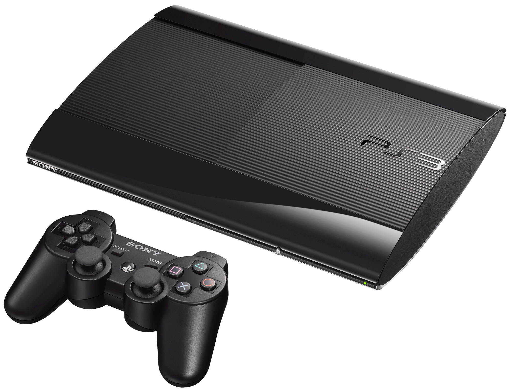 Consola - Sony - PS3 Negra, 500Gb + Gran Turismo 6 +  PS3 GTA V Grand Theft Auto