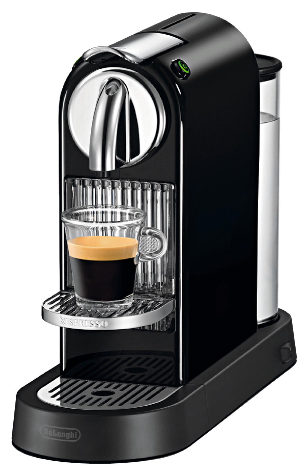 DE LONGHI Nespresso Kaffeemaschine CitiZ EN 166 B Limousine Black Nespresso-Kaffeemaschine Schwarz