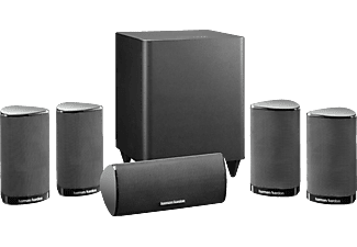 HARMAN/KARDON HKTS 5 - Heimkino Systeme (5.1, Schwarz)