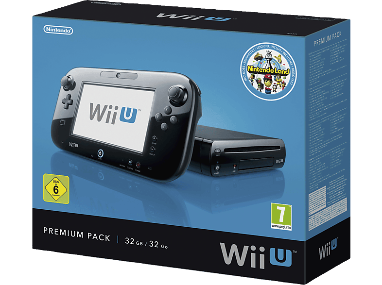 Nintendo Nintendo Wii U Premium Pack 32 Gb Schwarz Inkl Nintendo Land Kaufen Saturn