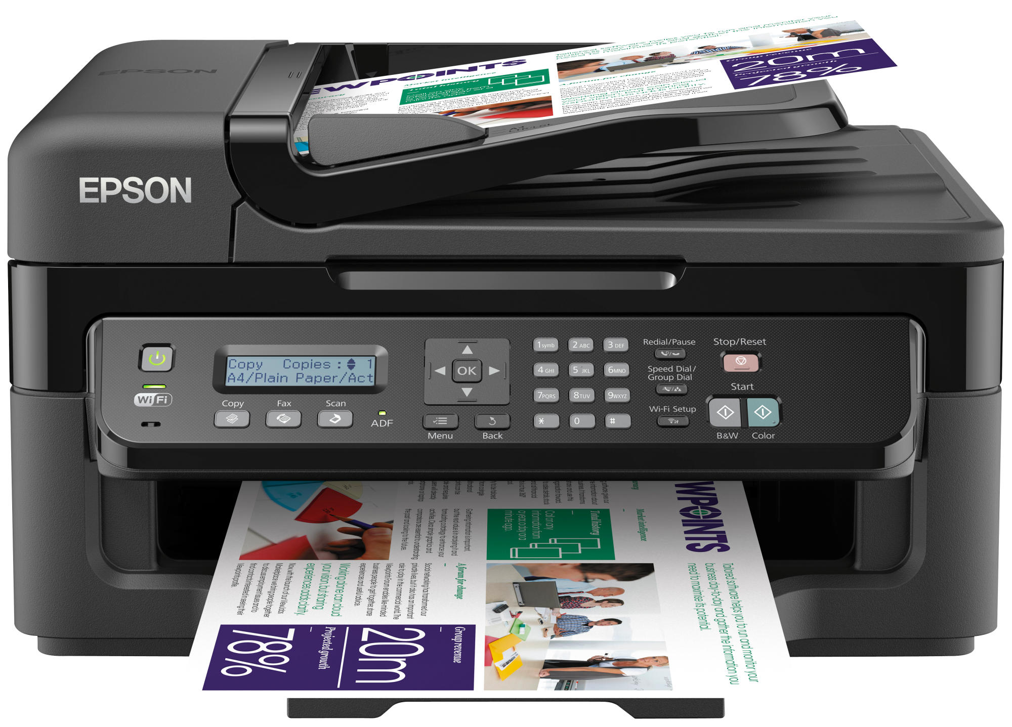 Impresora Multifunción - Epson WorkForce WF-2530WF