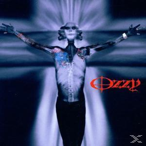 Ozzy Osbourne Albumcover. Eine skelettartige Figur mit ausgestreckten Armen.