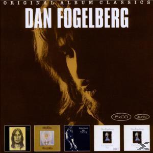 Dan Fogelberg CD-Cover mit seinem Porträt und Album-Covern.
