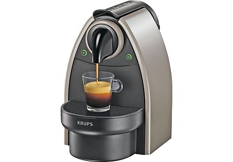 Cafetera de cápsulas Nespresso - Krups XN2140 P4 Essenza Arena, Presión de  19 bares, Automática