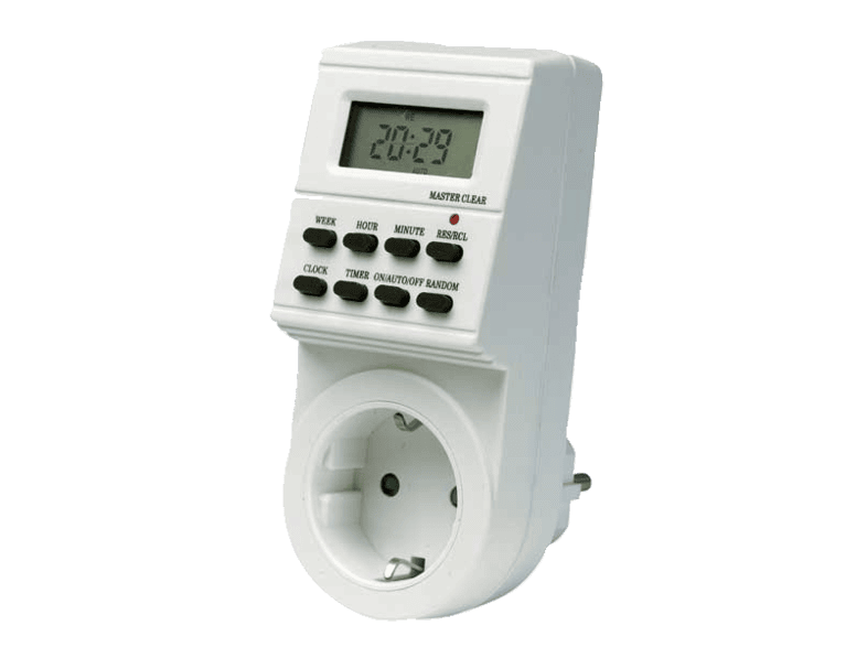 Digital timer vägguttag