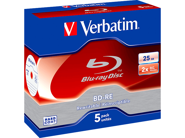 VERBATIM 43615 BD-RE 25GB Rohlinge