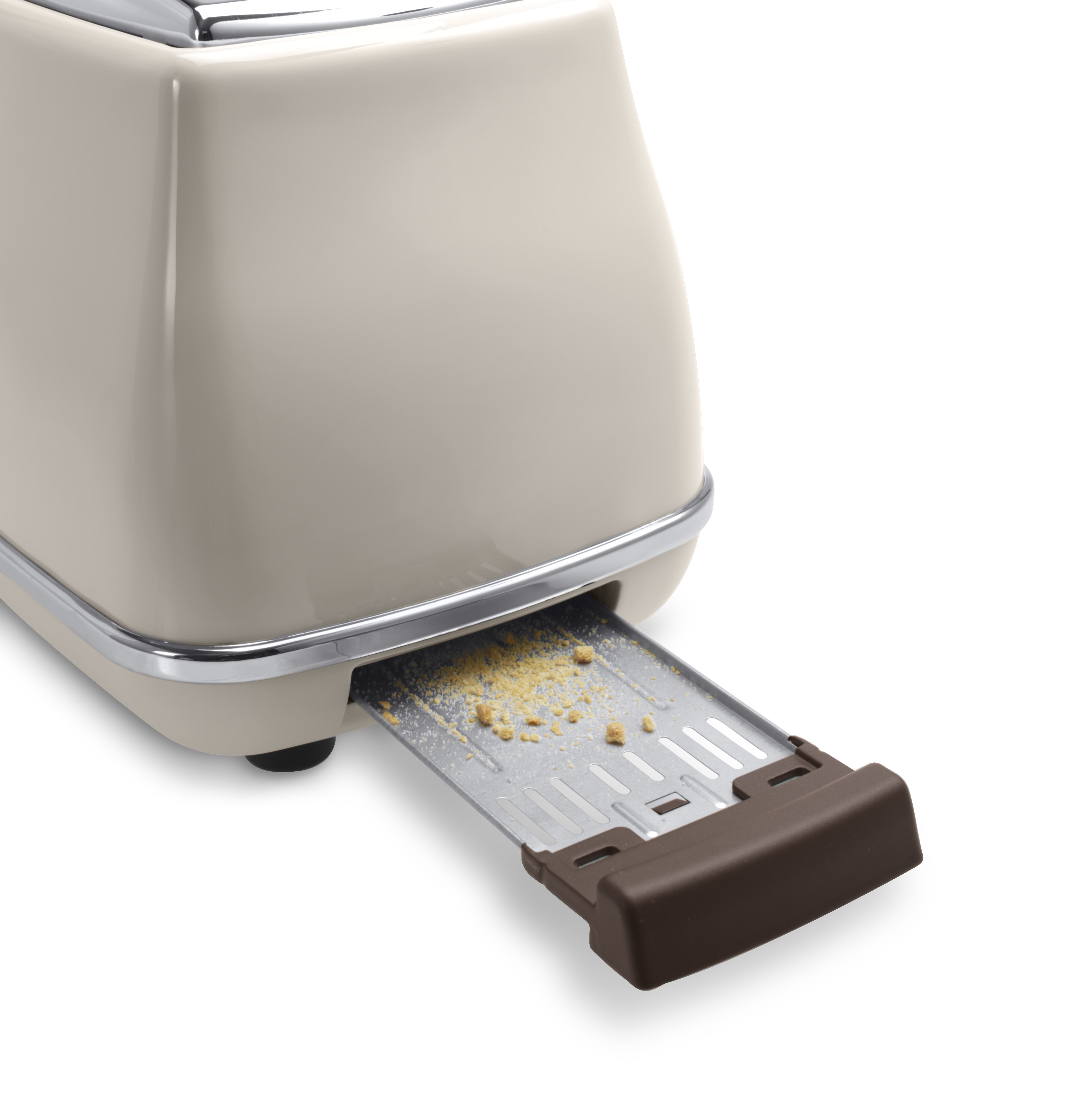 DELONGHI CTOV 2103 Toaster Creme (900 Watt, Schlitze: 2)