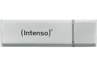 INTENSO Alu Line - USB-Stick  (8 GB, Silber)