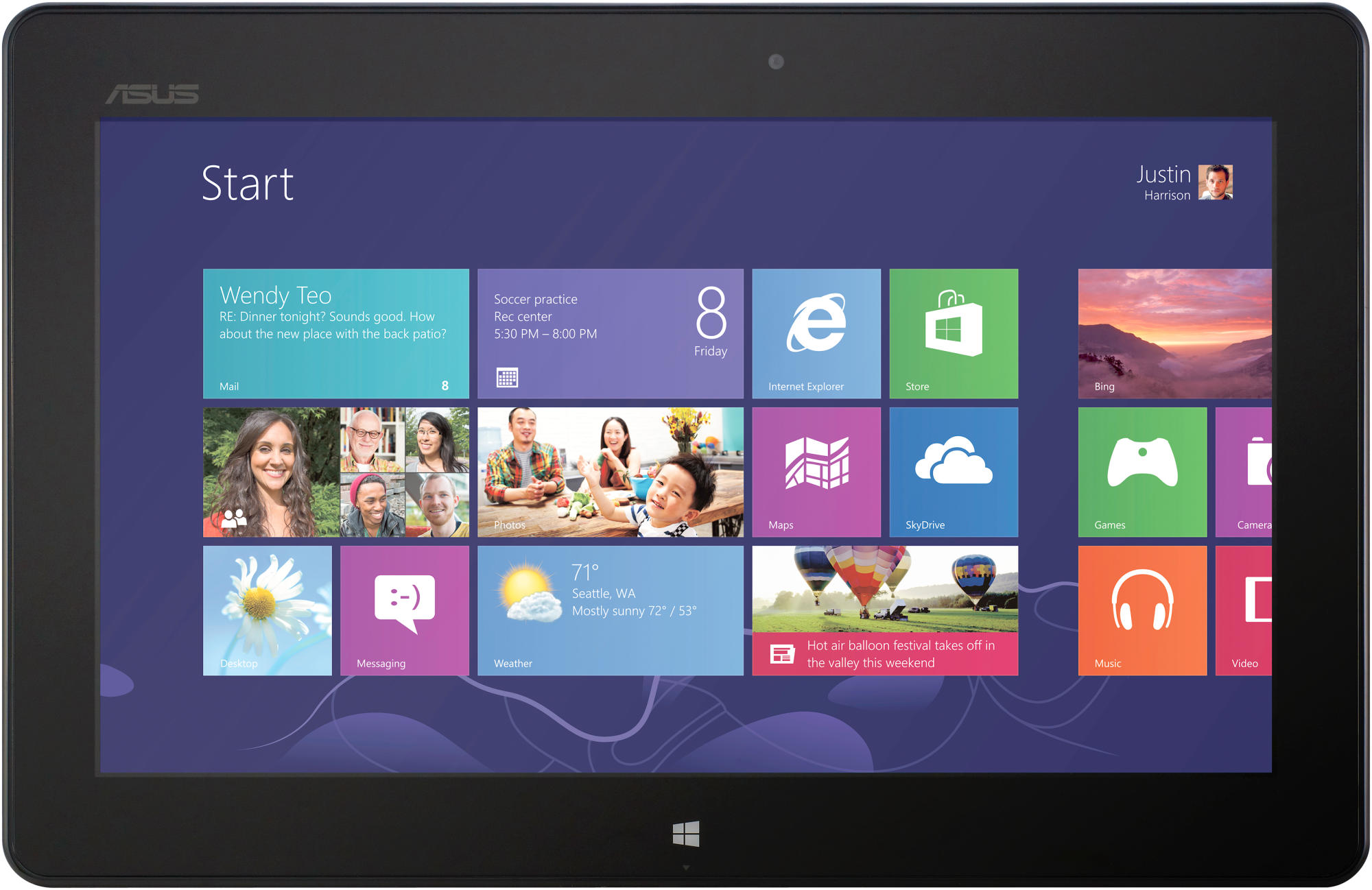 ASUS VivoTab RT 64GB Pad, 64 GB, 10,1 Zoll, Grau