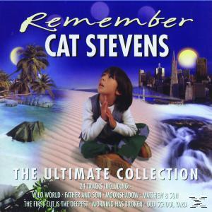Albumcover: Ein Kind betet, Stadt und Himmel im Hintergrund, betitelt 'Remember Cat Stevens'.