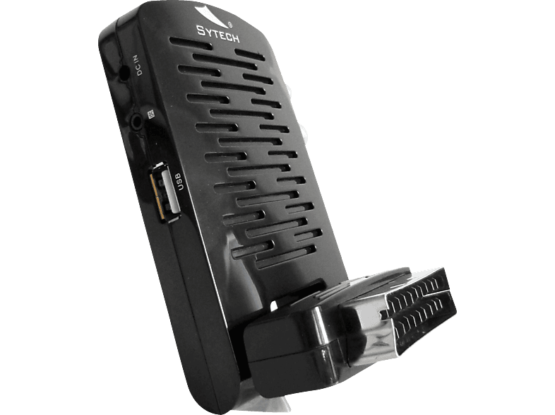 Sintonizador TDT SYTECH SY-3124HD, USB, Coaxial, HDMI, color Negro