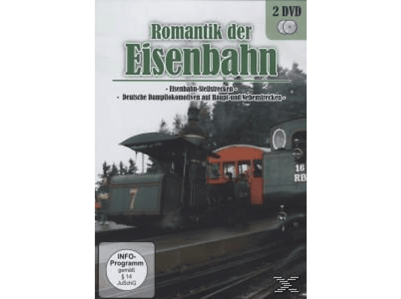 Deutsche Dampflokomotiven &Eisenbahn-Steilstrecken DVD