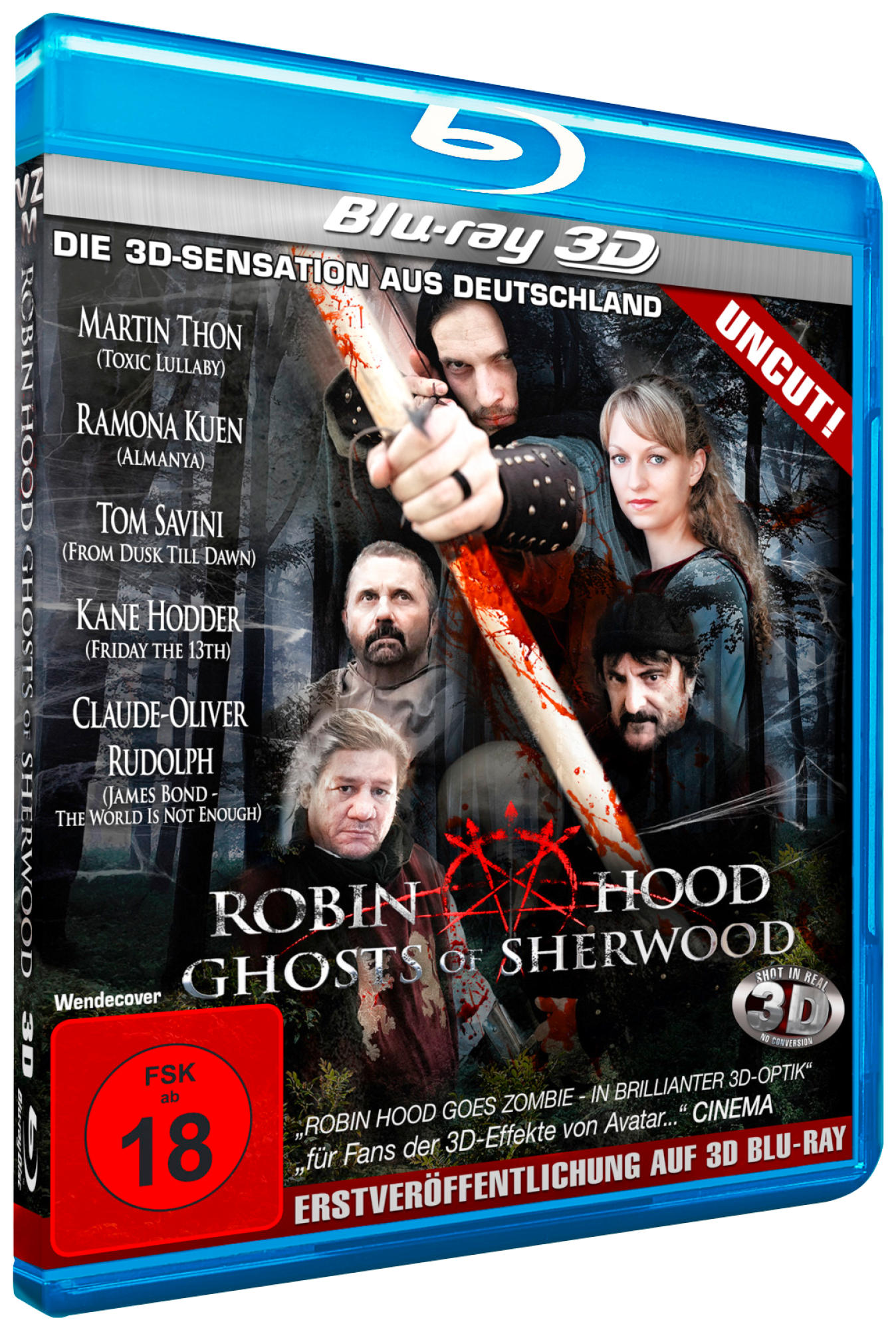 Robin Hood: Ghosts of Sherwood + 2 Brillen) (3D Blu-ray