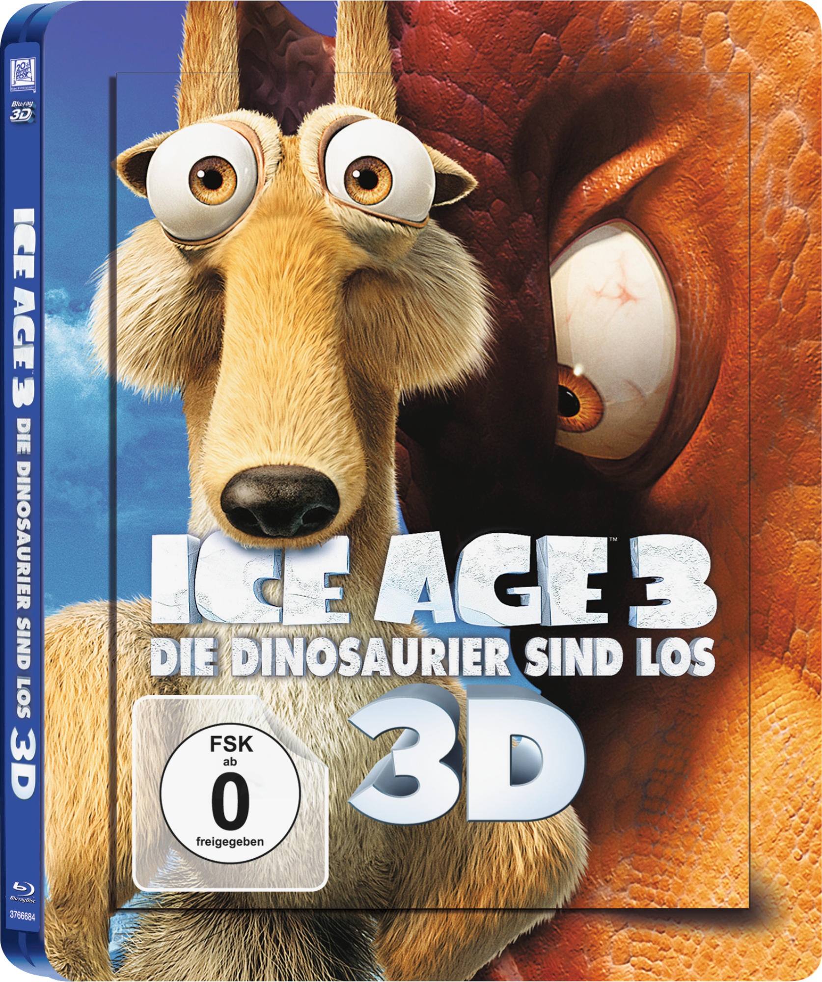 Ice Age 3: Die Dinosaurier sind los 3D (Steelbook Edition) 3D Blu-ray