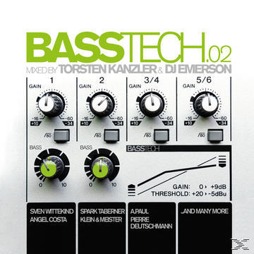 VARIOUS - Basstech Vol.2-Mixed By Torsten Kanzler & Dj Em  - (CD)