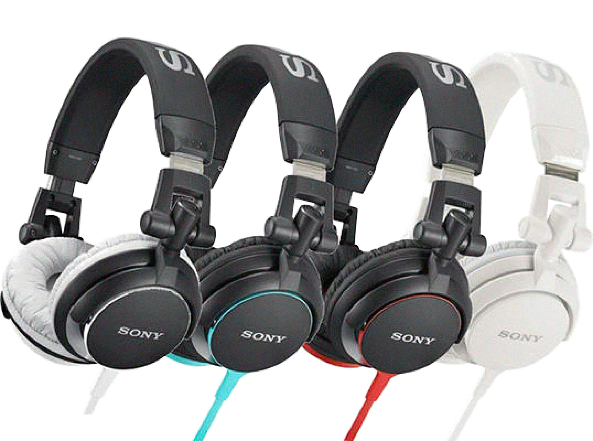 Auriculares - Sony MDRV55R DJ Rojo, 105 dB
