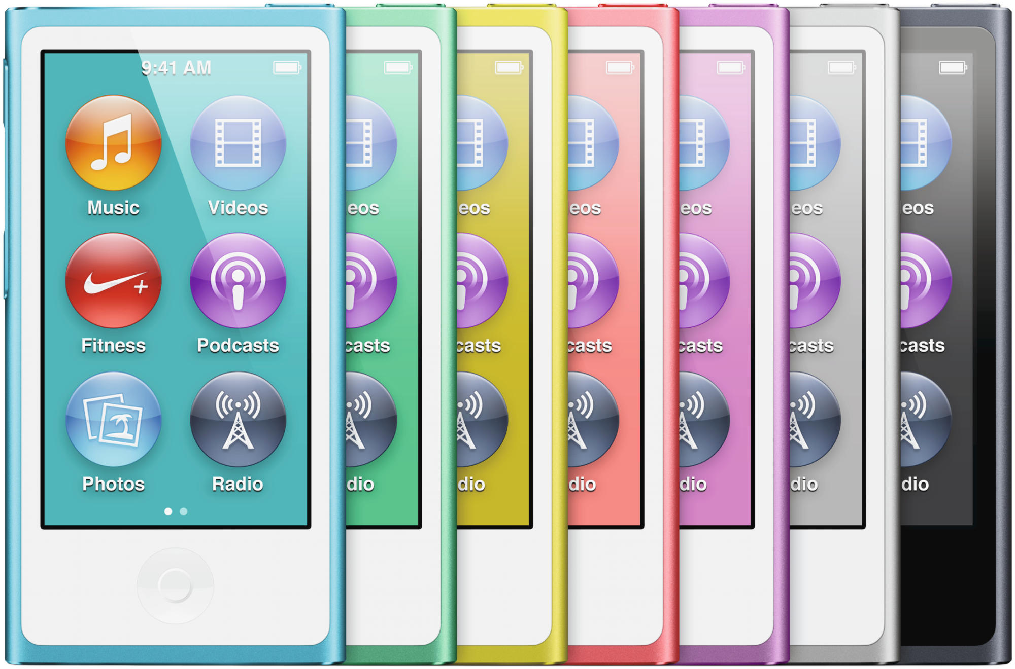 APPLE iPod Nano MP4 Player Grau 16 GB