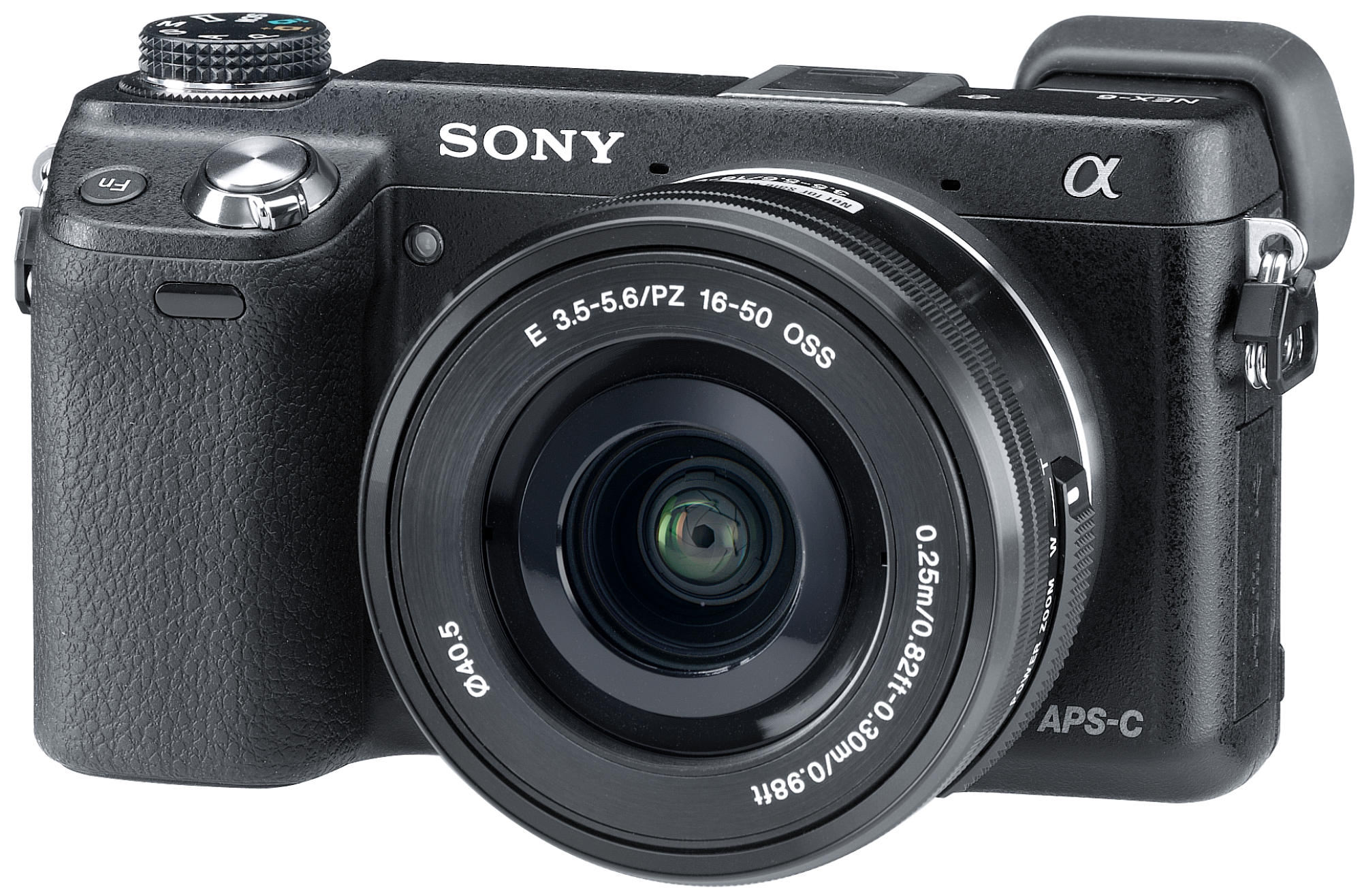 Cámara Evil - Sony CiberShot NEX 6 LB, Negra, 16.1 Megapíxeles, WiFi
